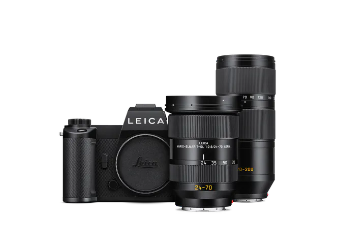 Hovedbilde Leica SL3-P, black Vario Kit 24-70+ 70-200