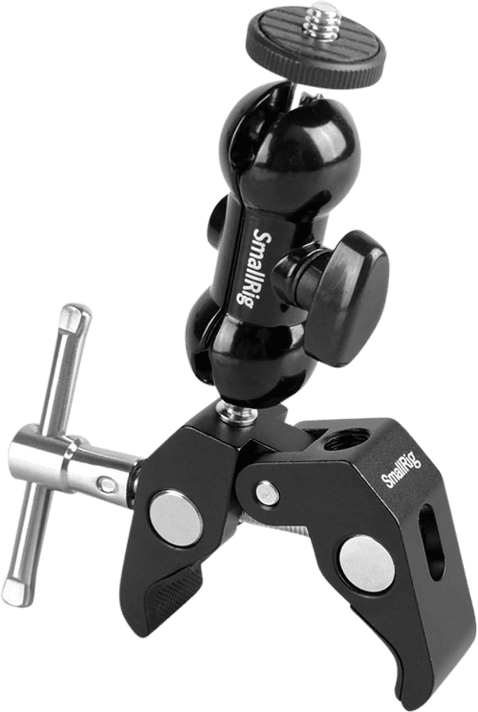 SmallRig 1138 Double BallHead w/Clamp & 1/4
