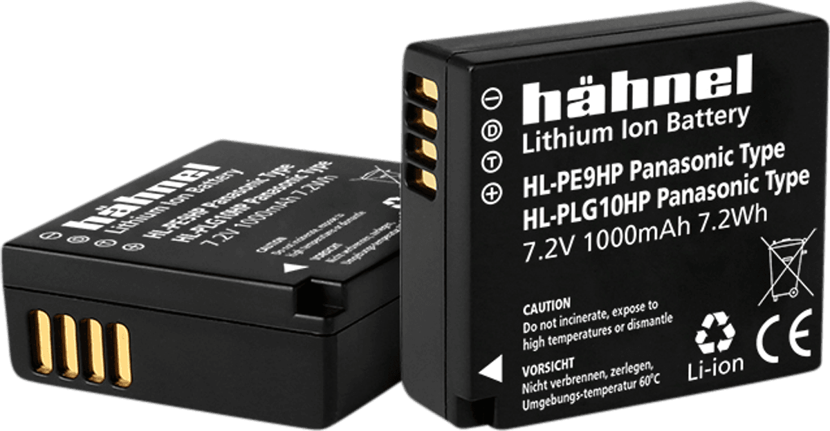 Hähnel Batteri Panasonic HL-PE9HP / DMW-BLE9