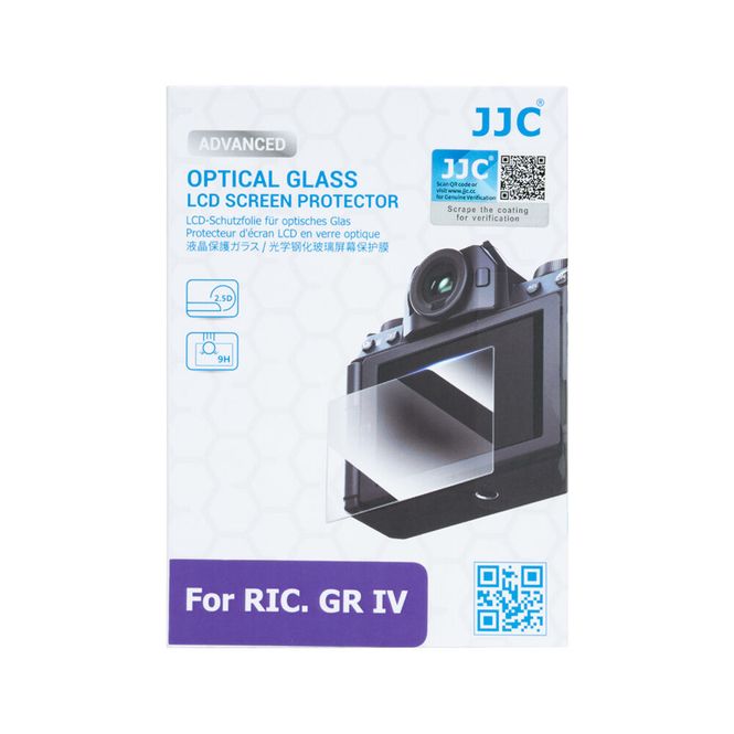 Hovedbilde JJC Ricoh GR IV Glass Screen Protector