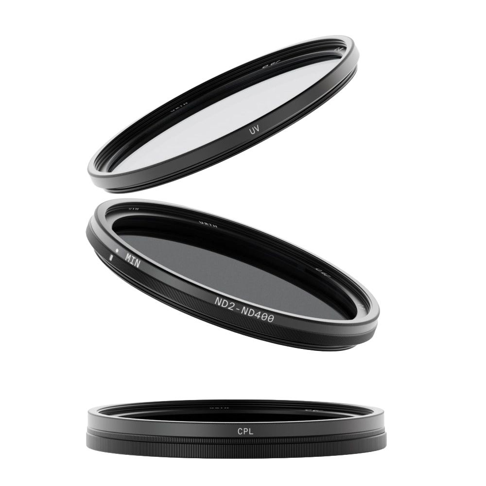 Urth 72mm UV, Circular Polarizing (CPL), ND2-400 Lens Filter Kit