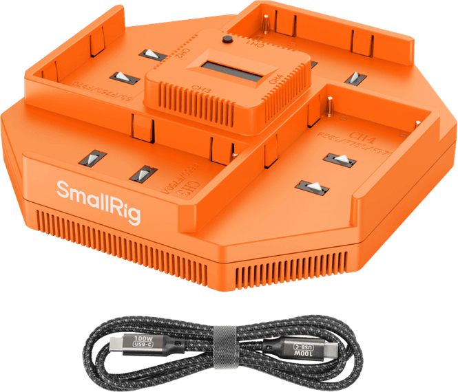 Hovedbilde SmallRig  4837 NP-F 4-Channel Camera Battery ...