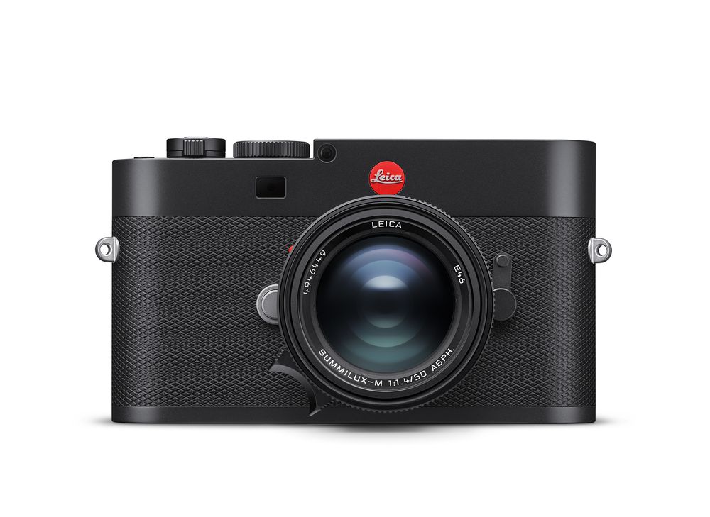 Leica M EV1 black paint finish