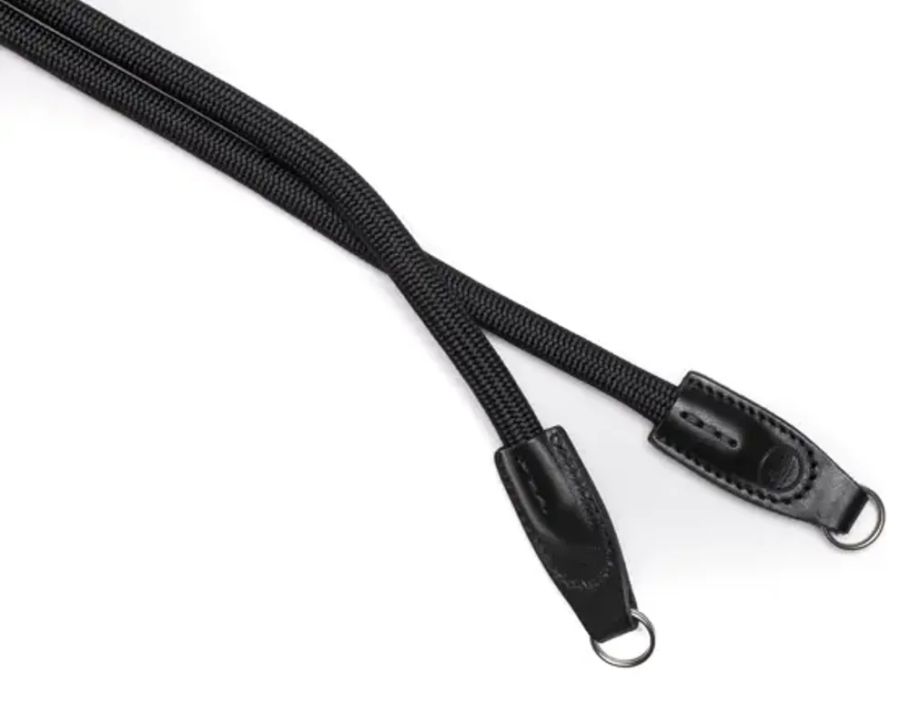 Leica Rope Strap, black, 126 cm, Ring