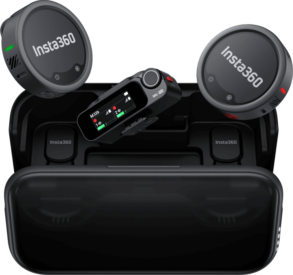 Insta360 Mic Pro (2 TX + 1 RX)