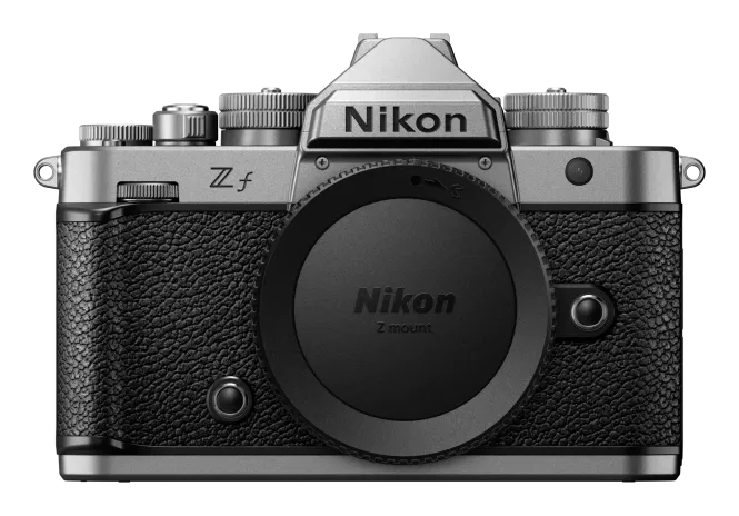 Hovedbilde Nikon Z f kamerahus Sølv