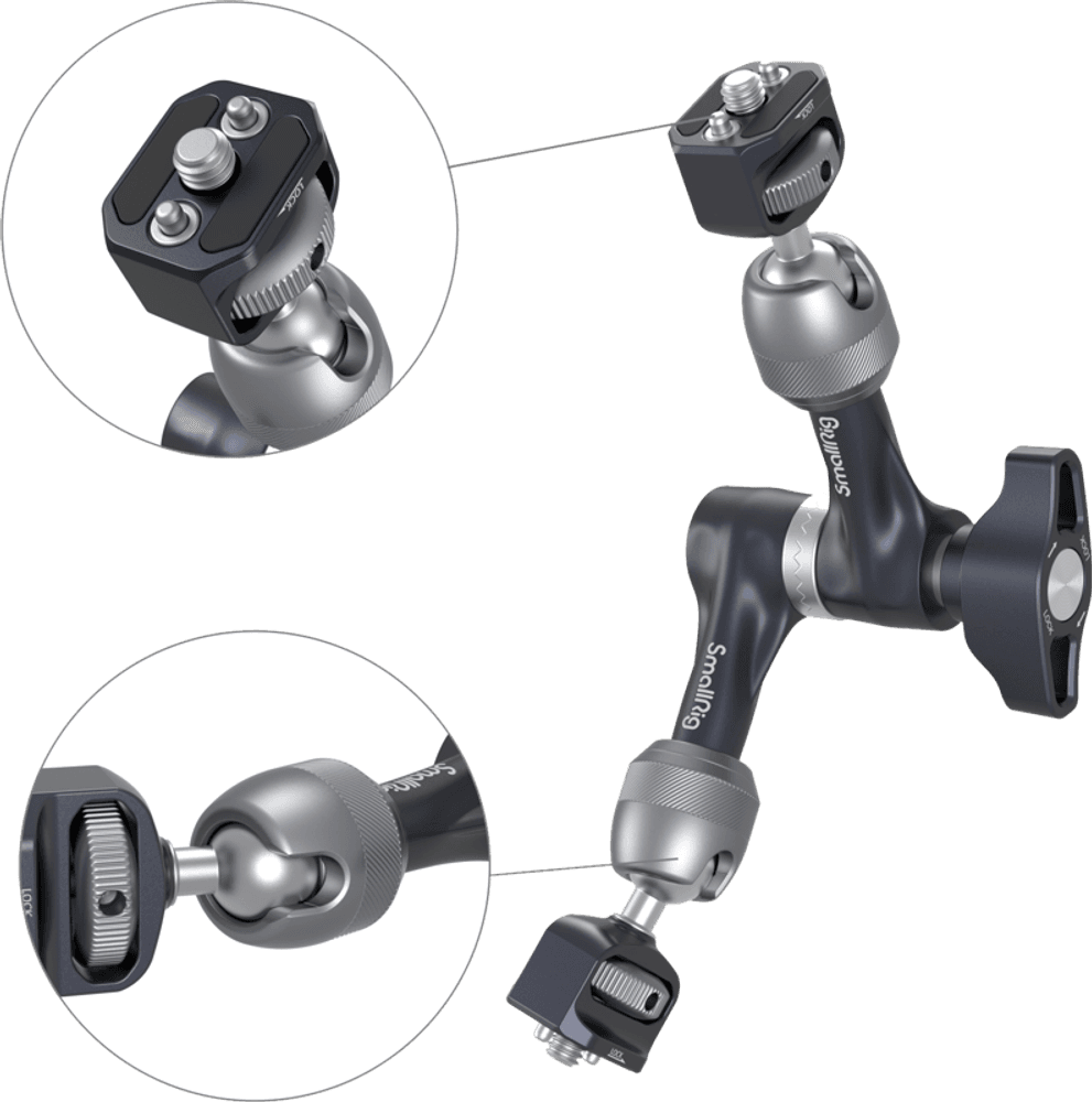 SmallRig  4194 Magic Arm wit Rosette Gear 7