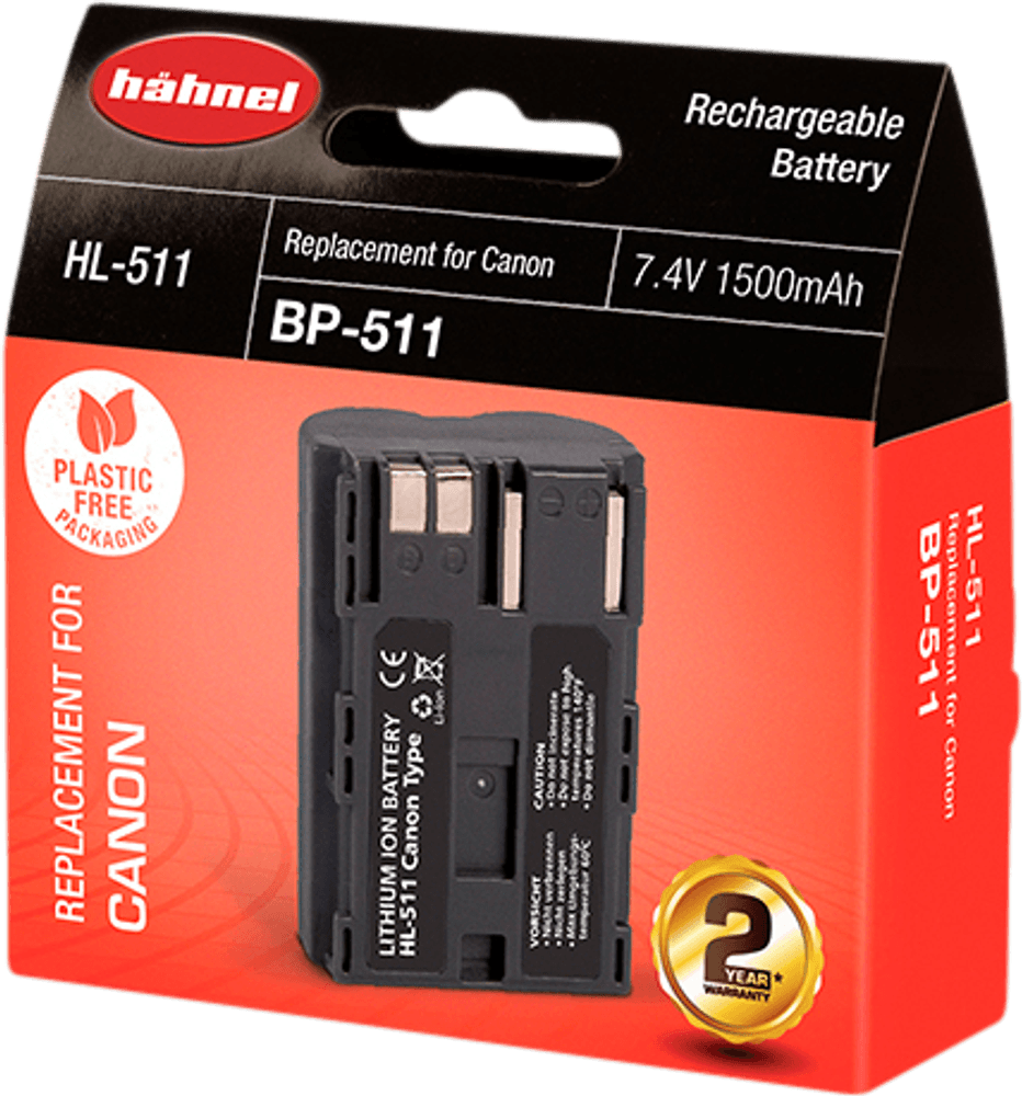HÄHNEL Batteri Canon HL-511S