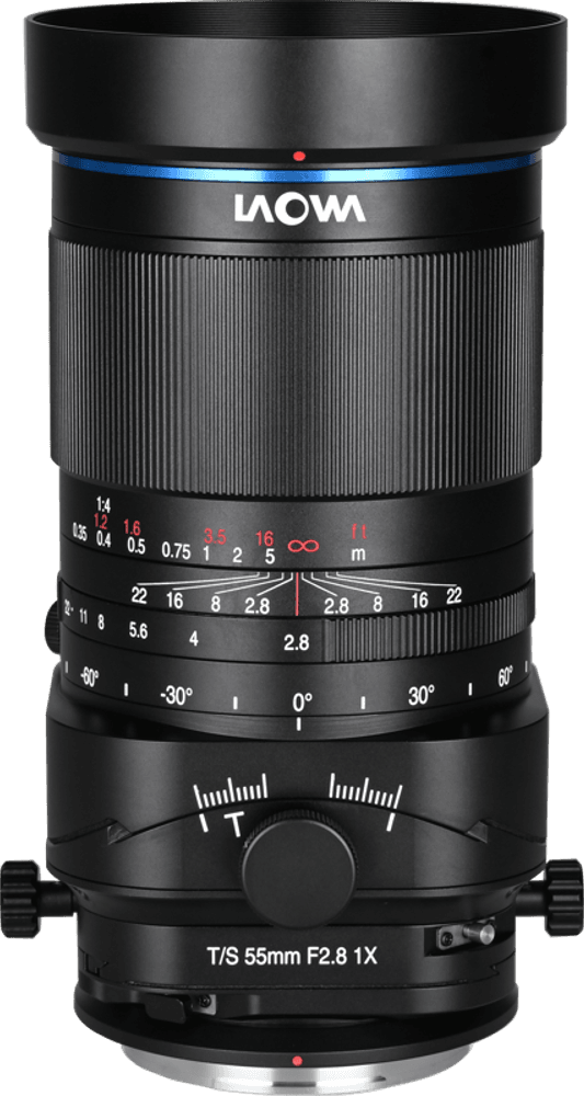 Laowa  55mm f/2.8 Tilt-Shift 1X Macro Lens - Fuji GFX