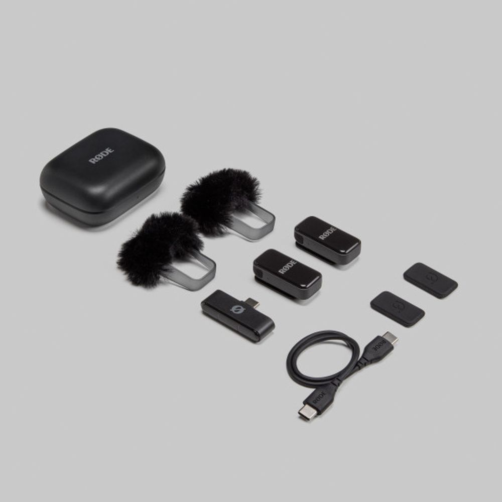 Røde Wireless Micro (USB-C, Black) Ultra-Compact Wireless Mic System