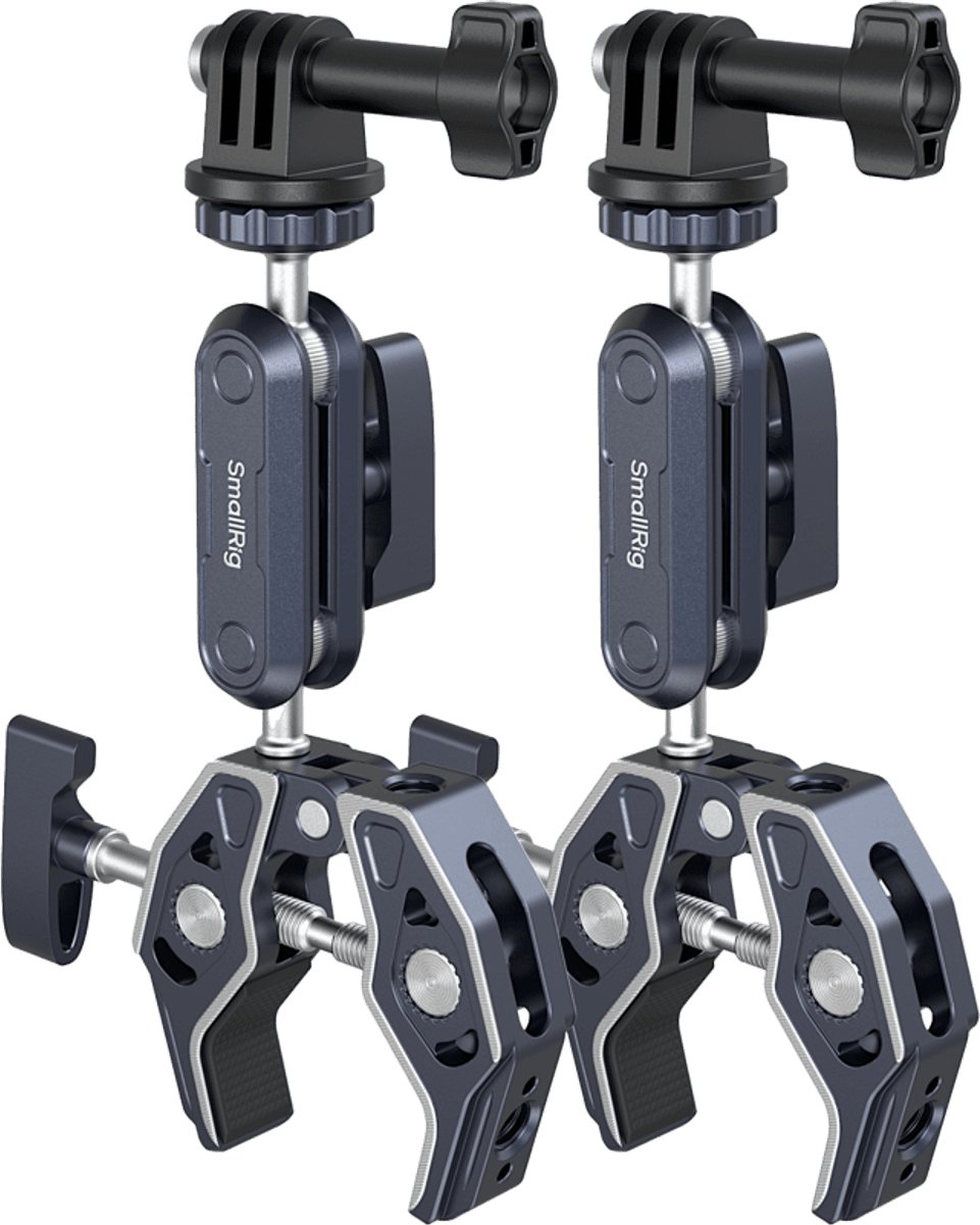 SmallRig 5529 Crab-Shaped Clamp with Ballhead Magic Arm