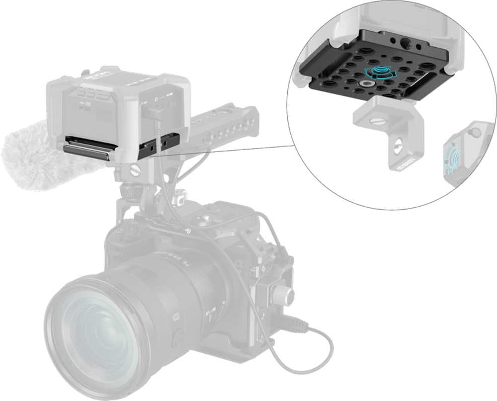 SmallRig 4883 Mount Plate for Zoom F3